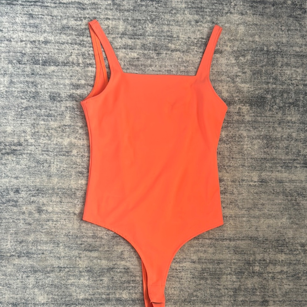 Vibrant Orange One-Piece